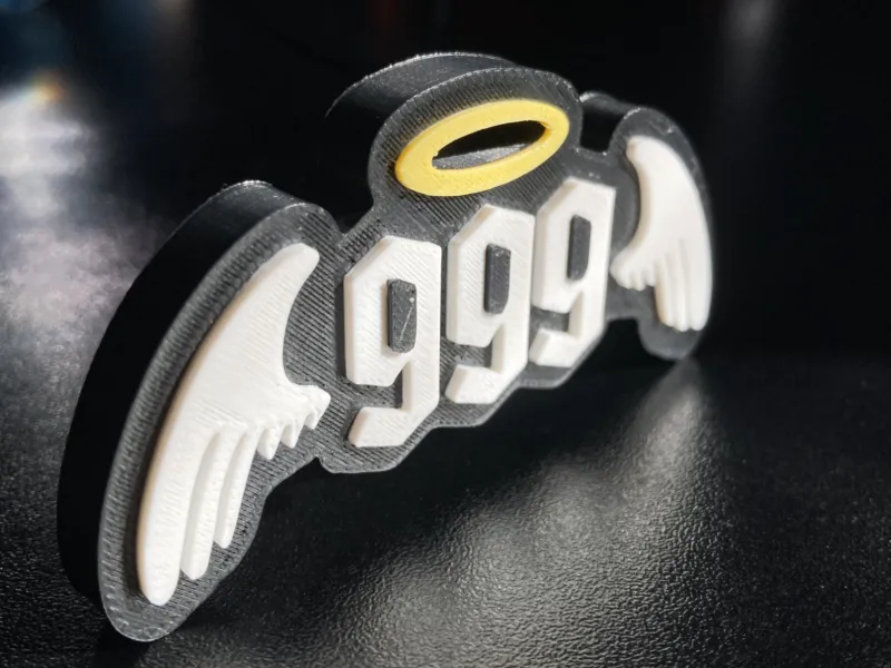 Juice WRLD 999 Magnet/Keychain/Decoration