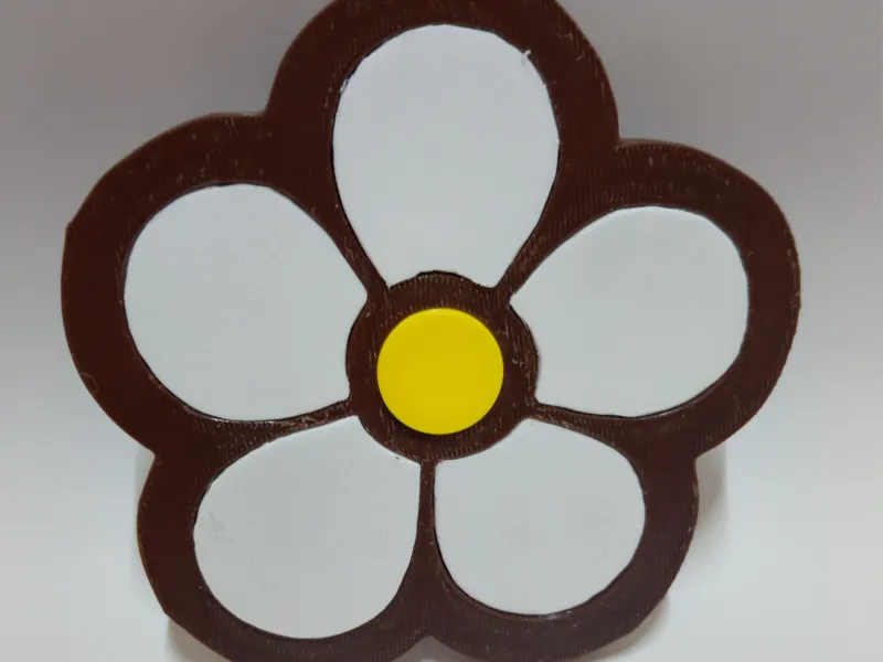 Stencil, Sottobicchiere, Puzzle Girasole 25 Grammi