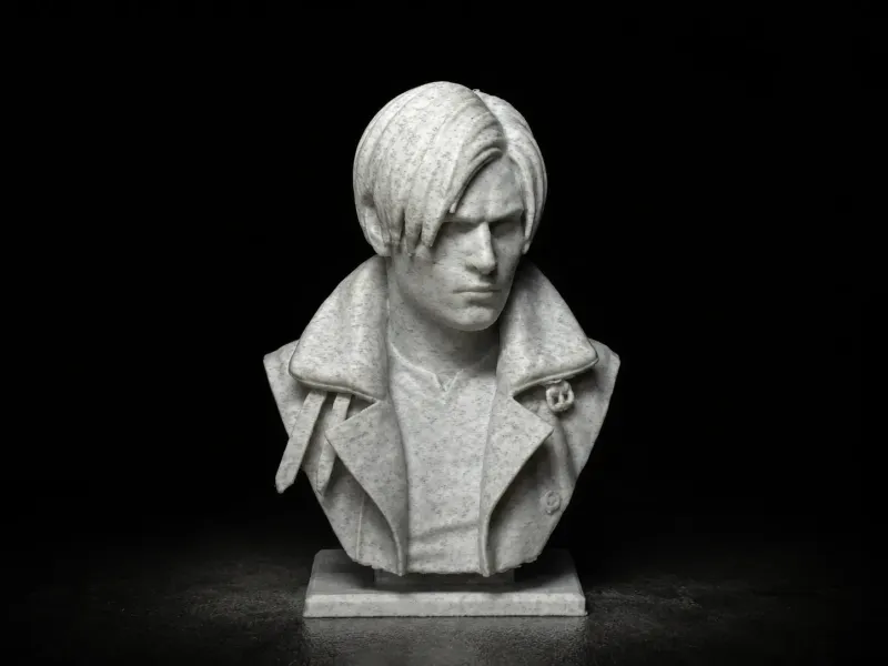 Leon S. Kennedy Bust- High Detail
