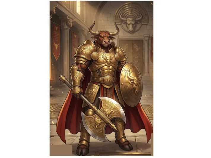 Golden_Armored_Minota