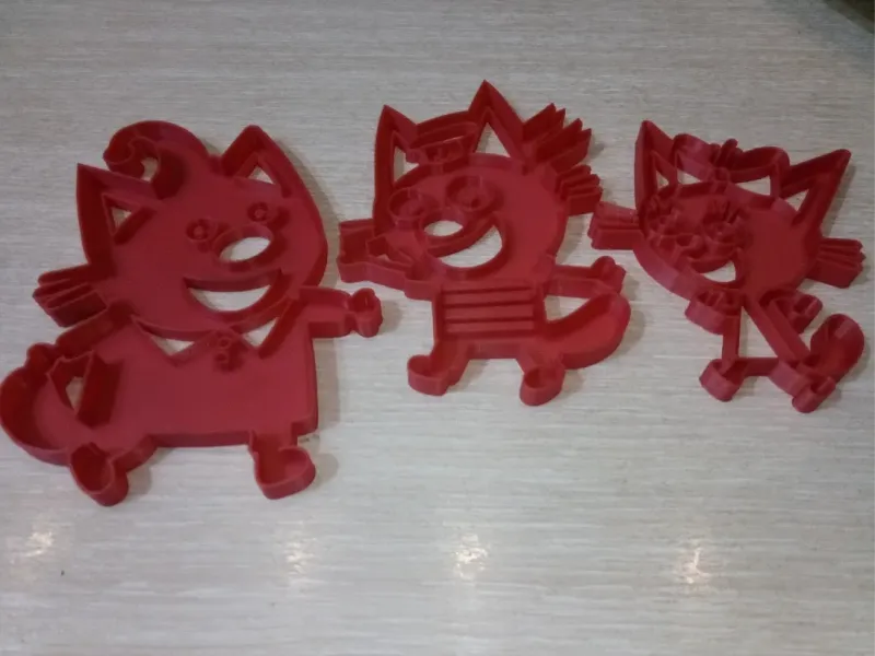 Cookie Cutter 3 Cats