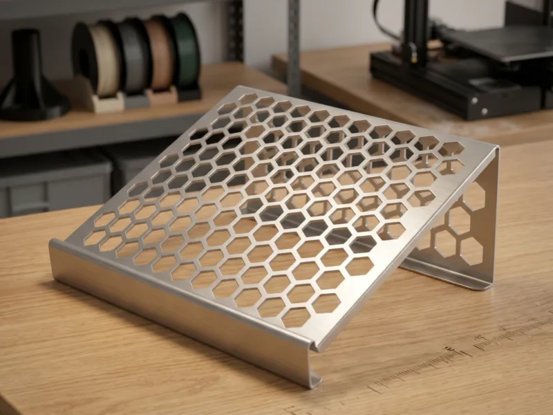 Universal Hex-Mesh Device Holder & Desktop Organizer