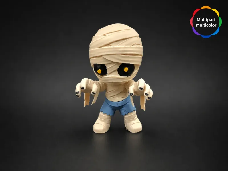Cute Chibi Goofy Mummy Toy