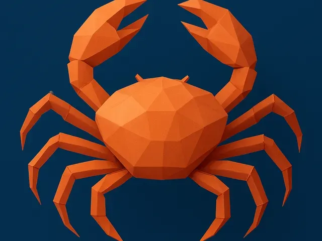 Low poly crab