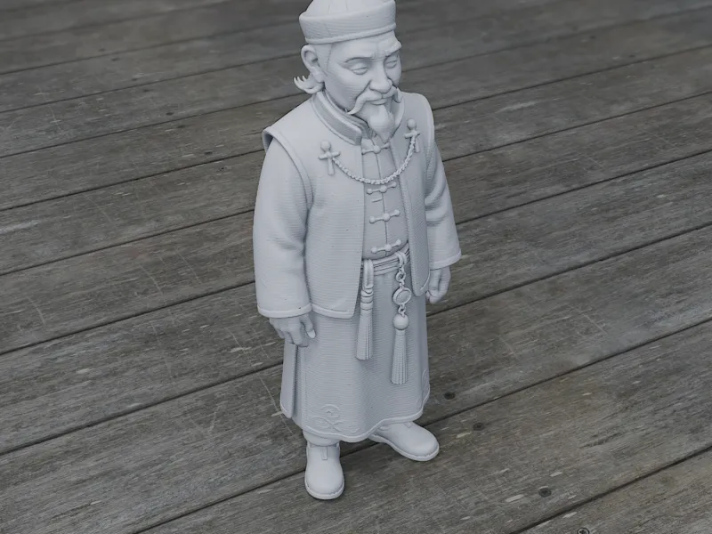 Mr. Qi - Figura de Stardew Valley