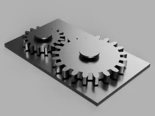simple gear toy