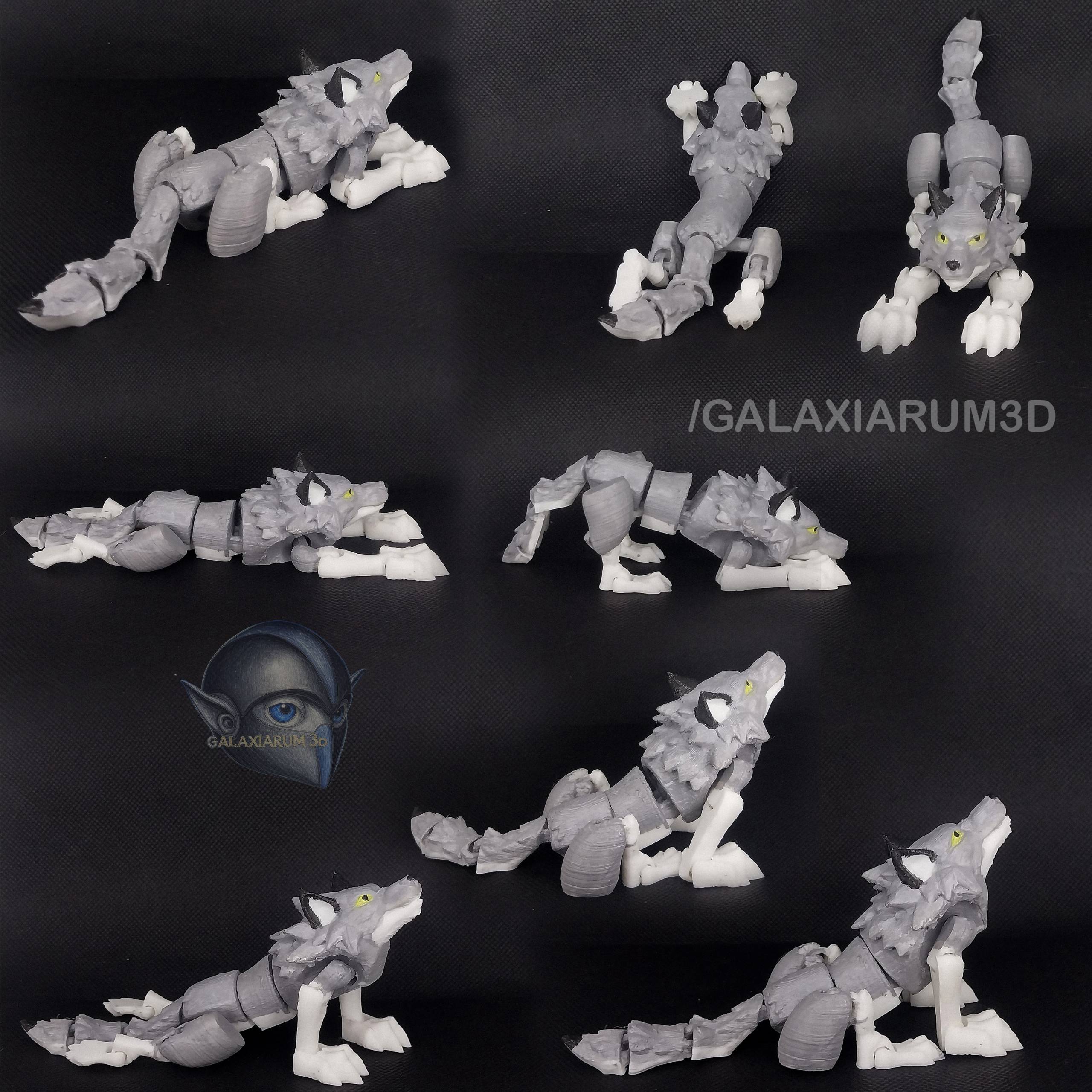 Articulated Wolf - Multiple Flexibility Versions