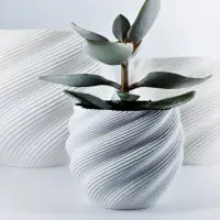 Modern Plant Pot "Diluvian" as succult planters / big pot-2