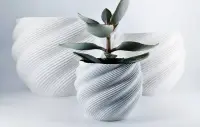 Modern Plant Pot "Diluvian" as succult planters / big pot-2