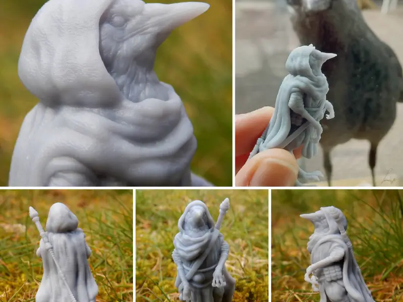 Skriii, the Jackdaw Kenku