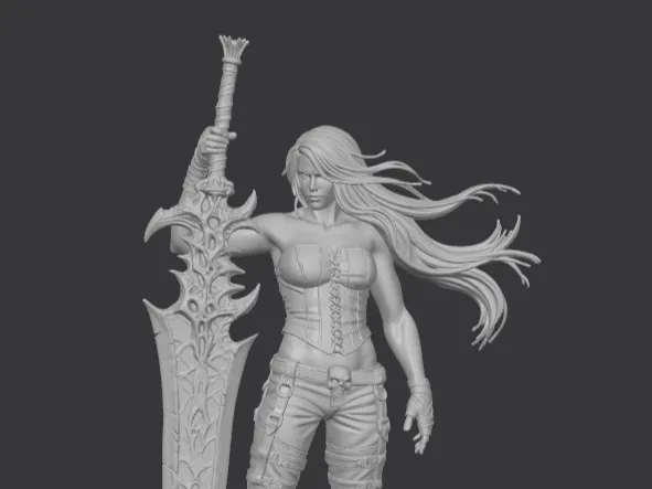 Figure Devil May Cry Concept Art Trish