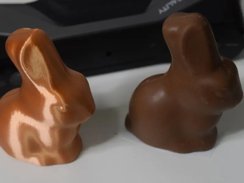 Chocolate Easter Bunny 3D Scan