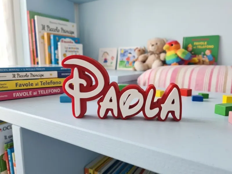 Decorazione con nome Paola Disney