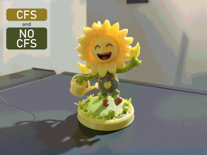 Mostro Girasole Camminante | CFS e No CFS