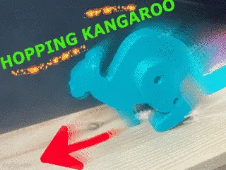 Hopping Kangaroo