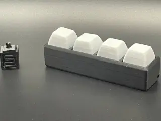 4 button clicker