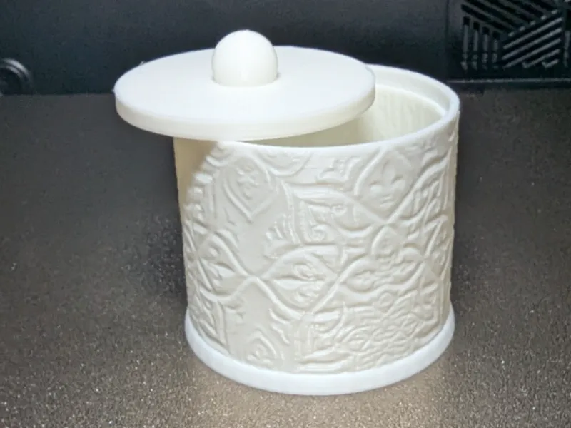 Kosmetikbox für Wattepads