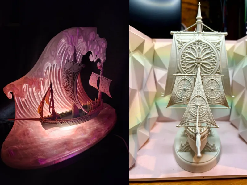 Cathédrale de la Vague du Léviathan – Le Voyage Lumineux