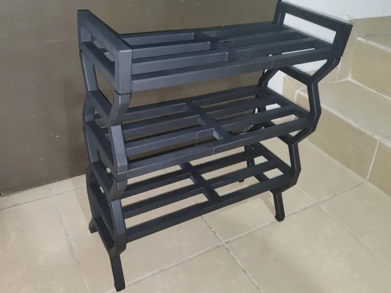 Modular Shoe Organizer – 3D Printable Shoe Storage