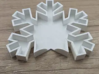 Snowflake Coaster Set