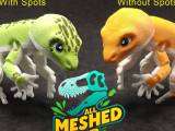 Articulated Leopard Gecko Toy-0