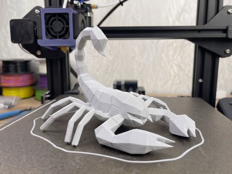 Scorpion Low Poly