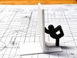 Simple Style Bookend - Dancing Figure-0