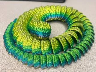 Giant Articulated Viper Snake 95cm / 37,4Inch - Flexi