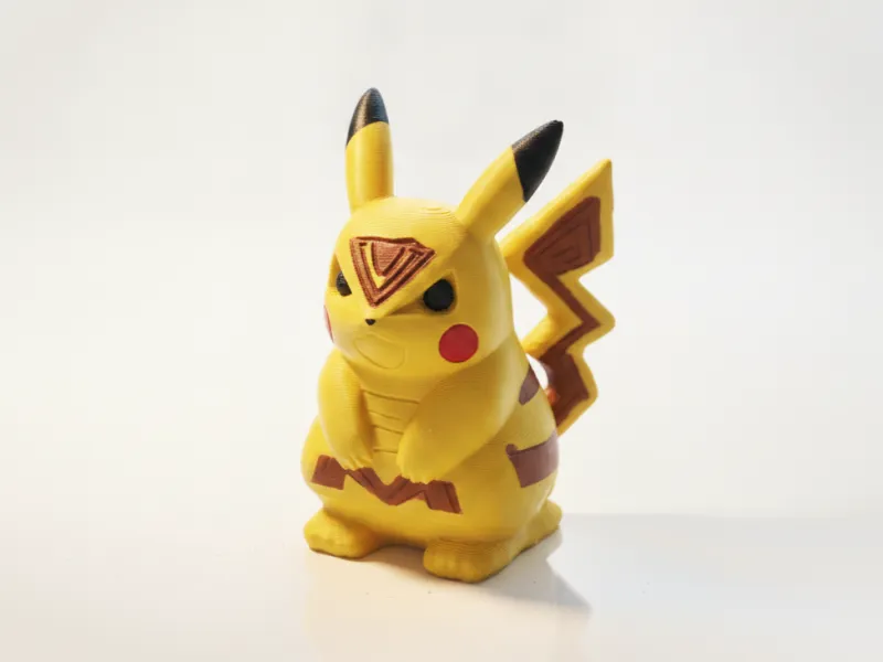 Pikachu Figurine Pokemon Collectible 3D Printable