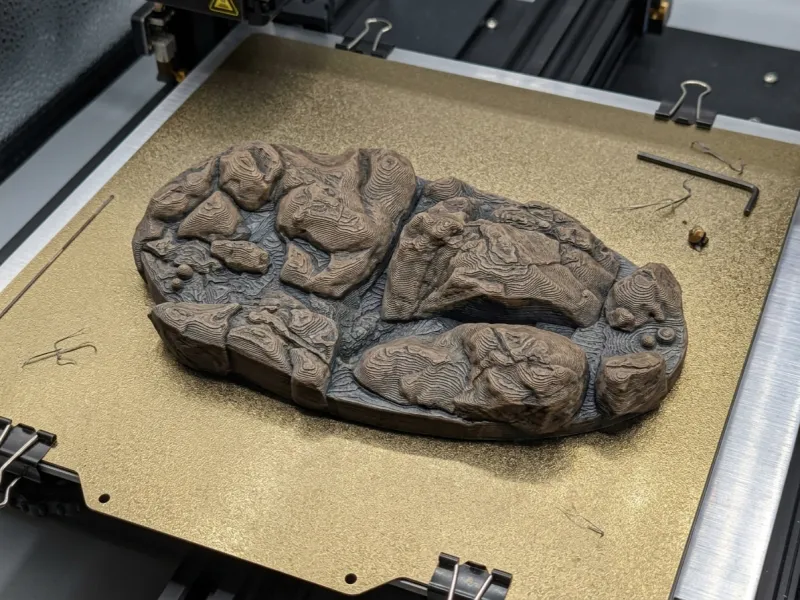 Base de Terreno em Miniatura D18