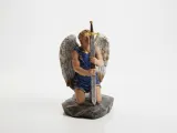 Fallen Angel Statue Fantasy Mythology 3D Printable-0