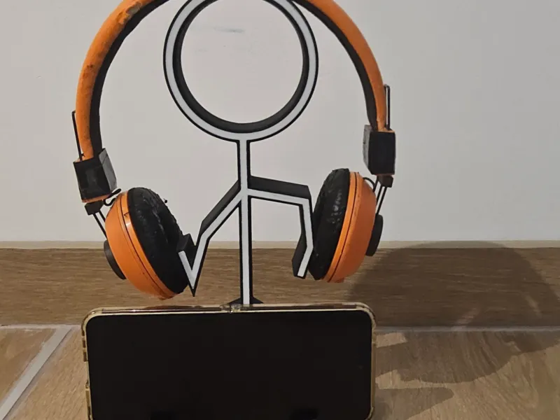 Supporto cuffie - Omino