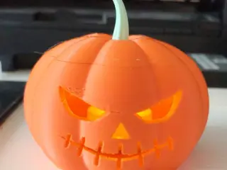 Halloween Pumpkin LED Tealight Holder