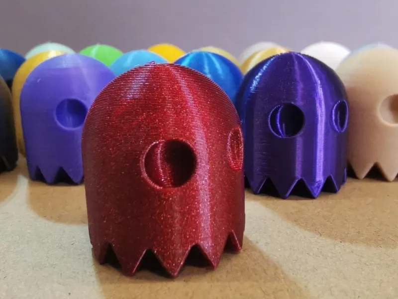 PacMan ghost - calibration and filament test