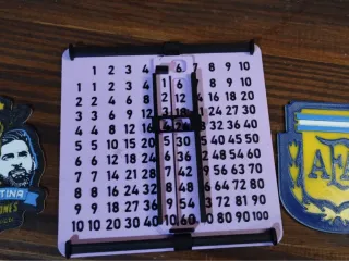 MULTIPLICATION TABLE/TABLA PITAGORICA/TABLA DE MULTIPLICAR