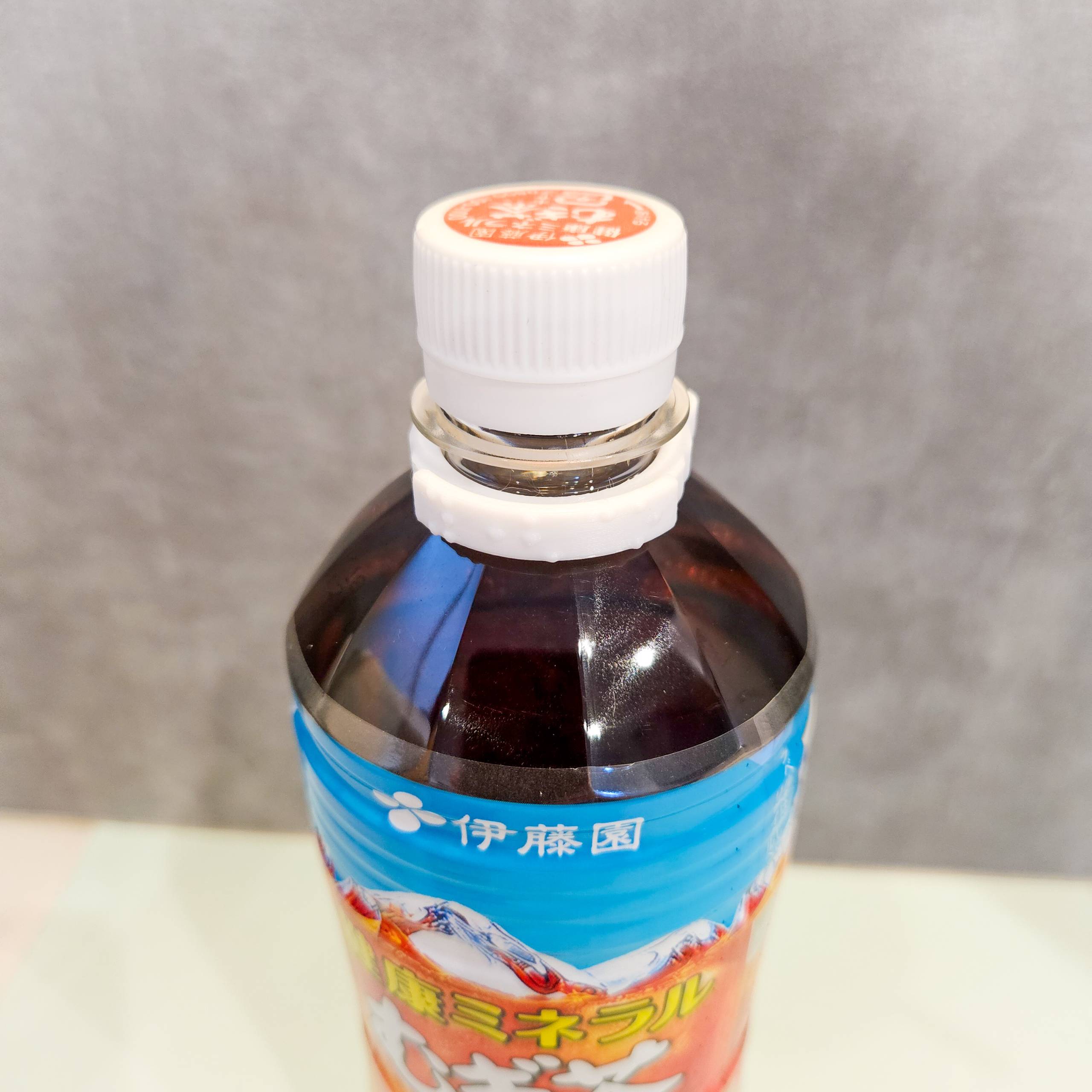 Pet bottle identification ring (mugi tea)