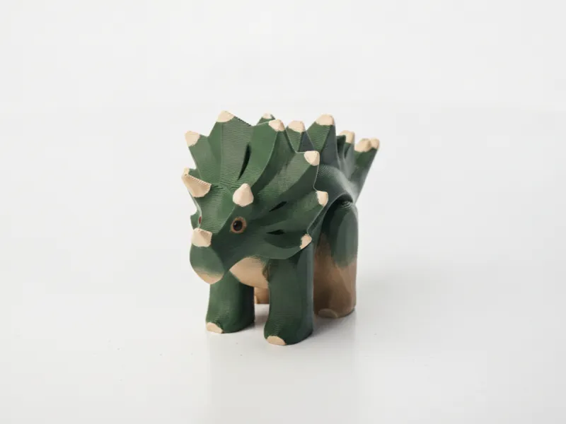 Triceratops Figurine Dinosaur Animal 3D Printable