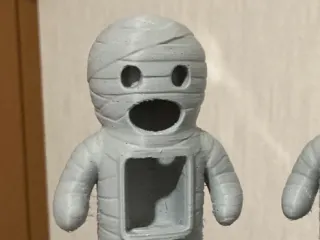 mummy toilet paper container