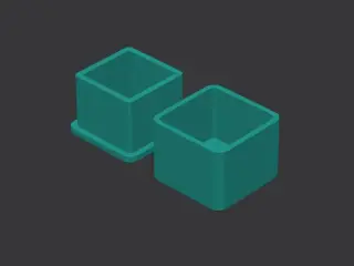 Box mit Deckel