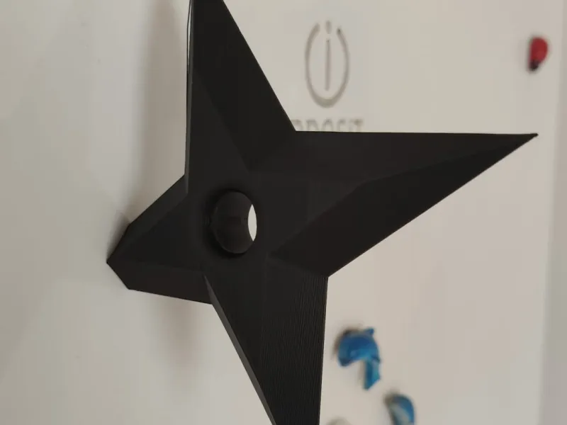 Estrela ninja magnética para frigorífico