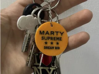 MARTY SUPREME Ping Pong - Keychain
