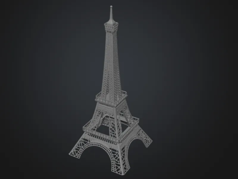 Eiffel Tower Model/Eiffelturm Modell