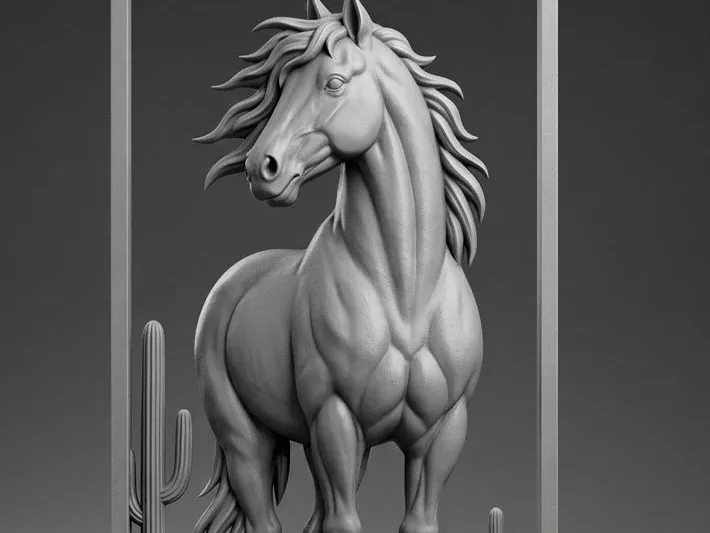 wild horse wall decoration