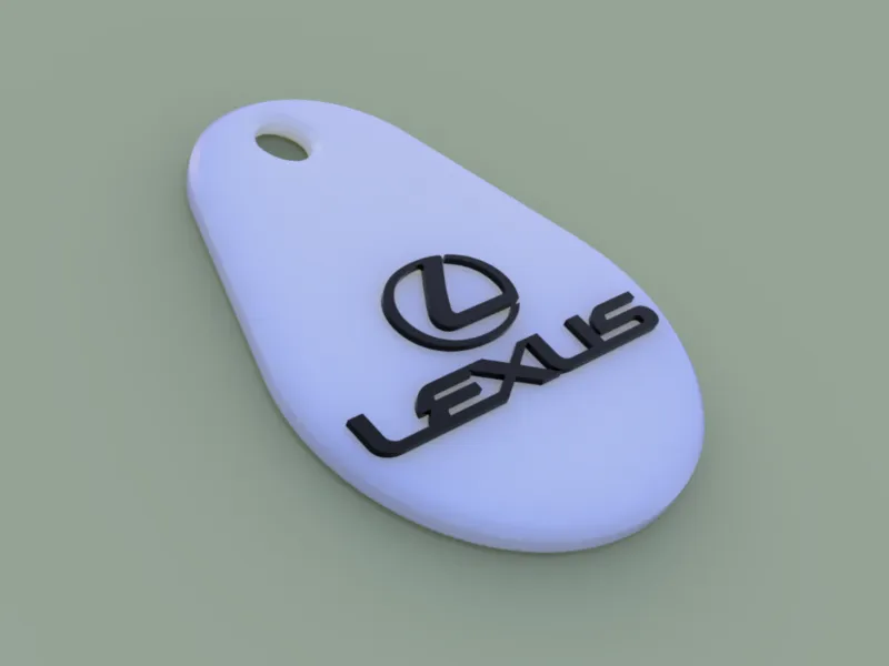 porte clef lexus