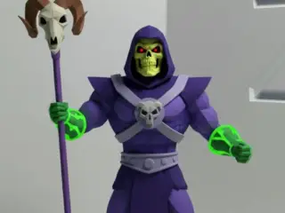 Esqueleto (he-man) - low poly