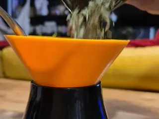 funnel yerba mate