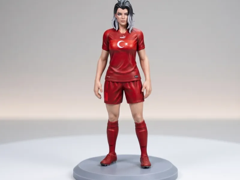Fade Valorant 3D Print - Turkey World Cup 2026