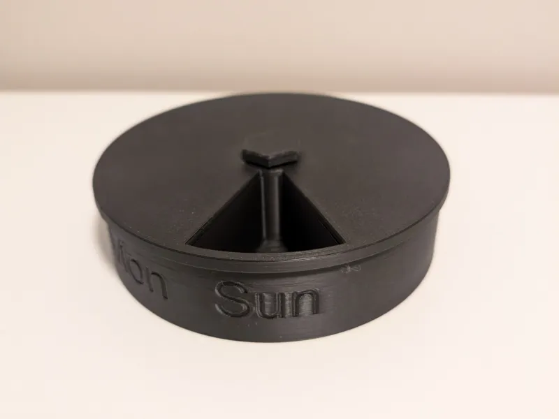 Round Pill Box