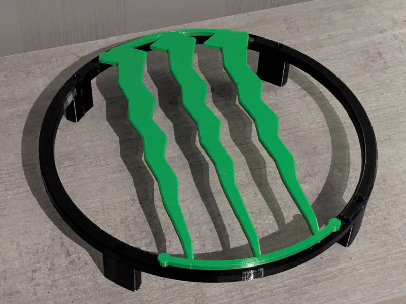 Grila subwoofer MONSTER Energy de 12"