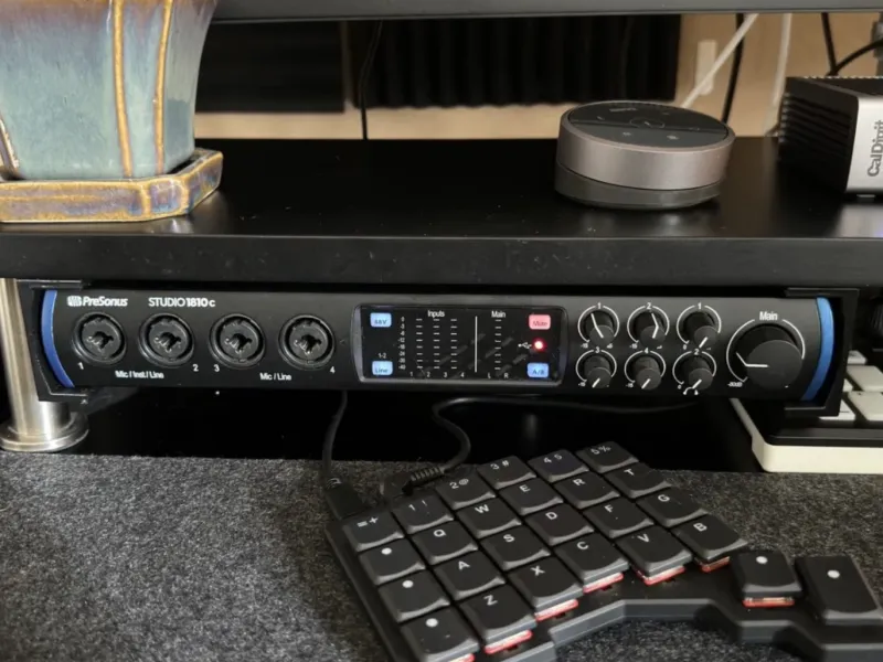 Presonus 1810 under desk mount